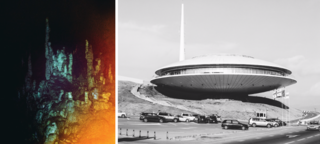 Caves & Spaceships: 40x50cm & 50x60cm mount on 2mm Alu Dibond. Edition of 5. Diptych 400€ (50% Off)
